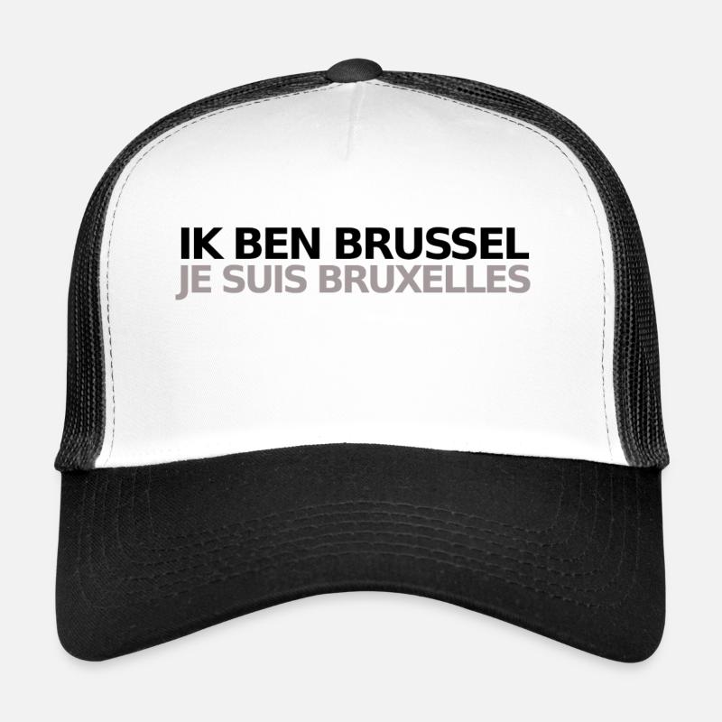 Je Suis Bruxelles Casquette trucker 