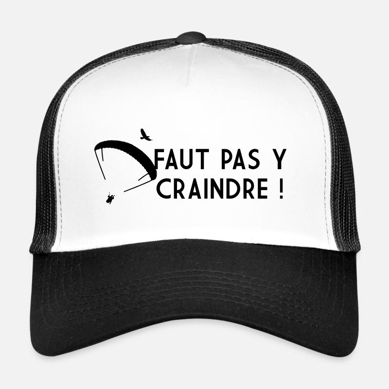 Do not worry - Paragliding - Trucker Cap - white/black