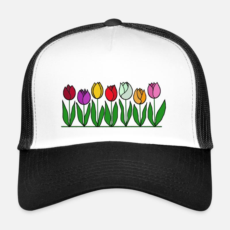 Tulips, flowers, spring Trucker Cap