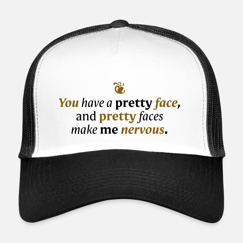 Tu as un joli visage Casquette trucker 