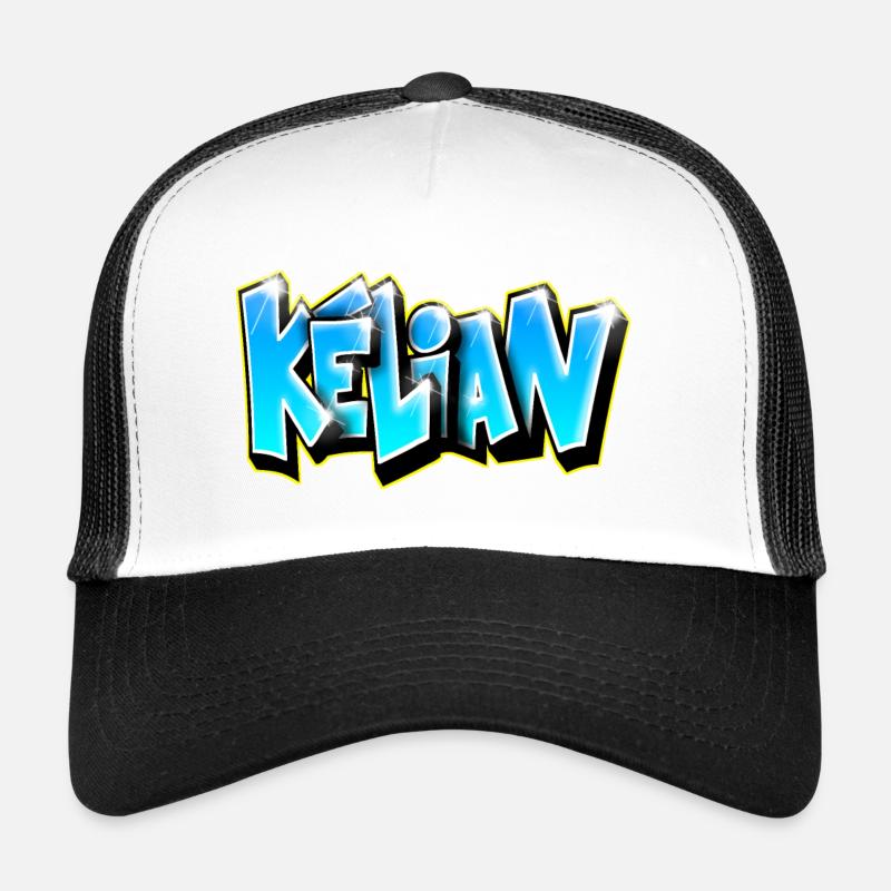 Kelian Graffiti Trucker Cap