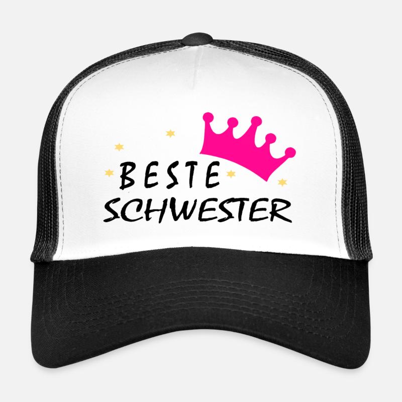 beste schwester Trucker Cap