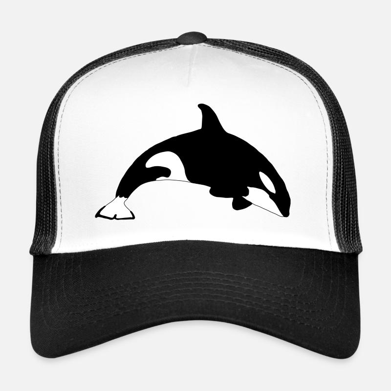 Orca - Trucker Cap - Weiß/Schwarz