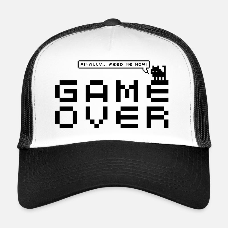 conception gameover Casquette trucker 