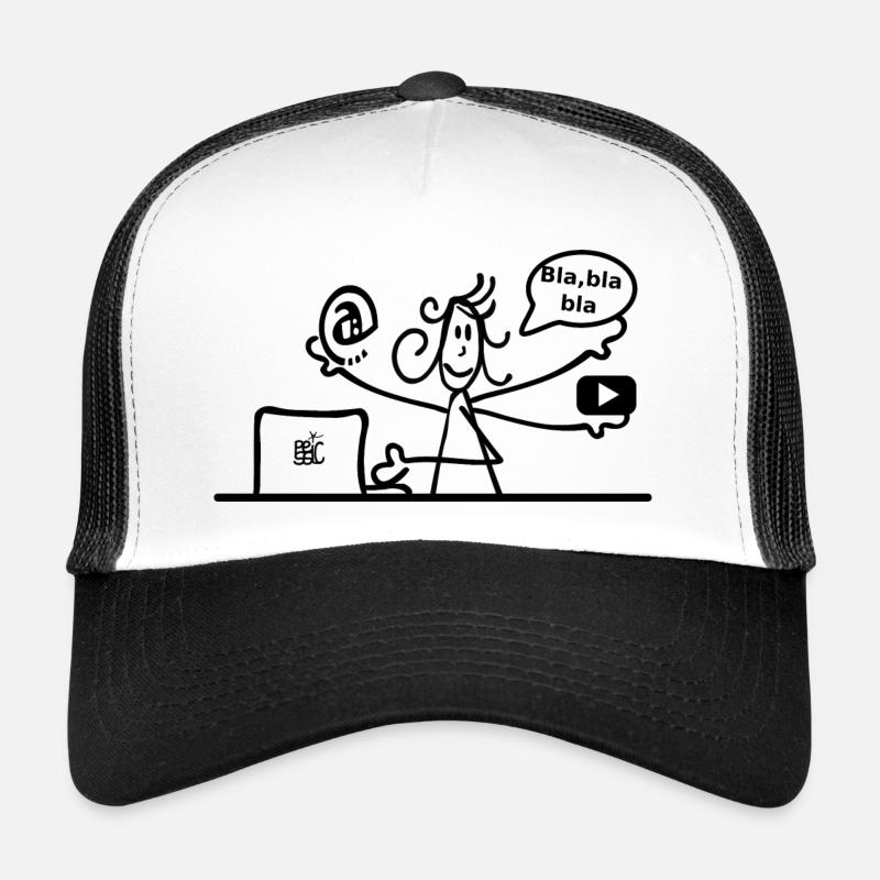 Telecommuting Trucker Cap