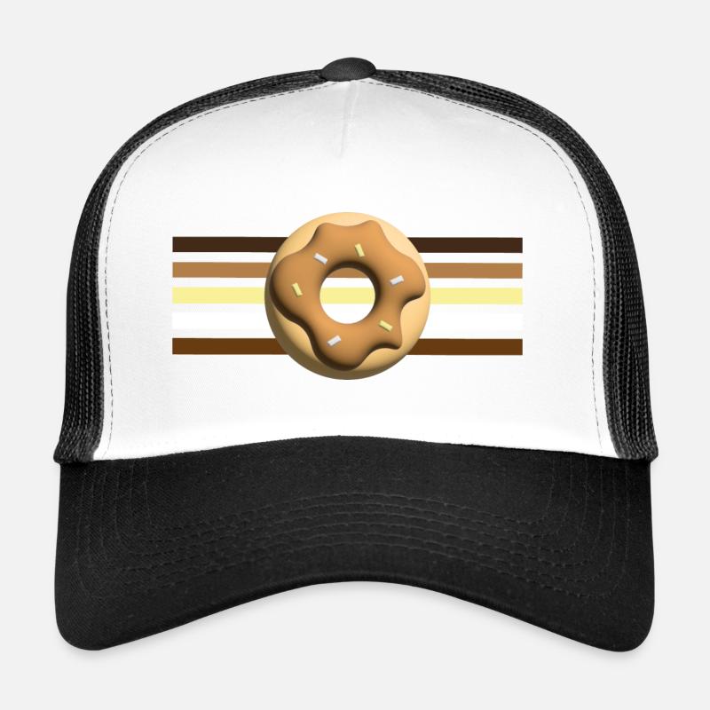 Herbst Donut mit Nougat, sehr lecker. Trucker Cap