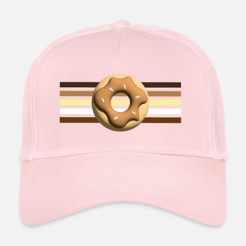 Herbst Donut mit Nougat, sehr lecker. Trucker Cap