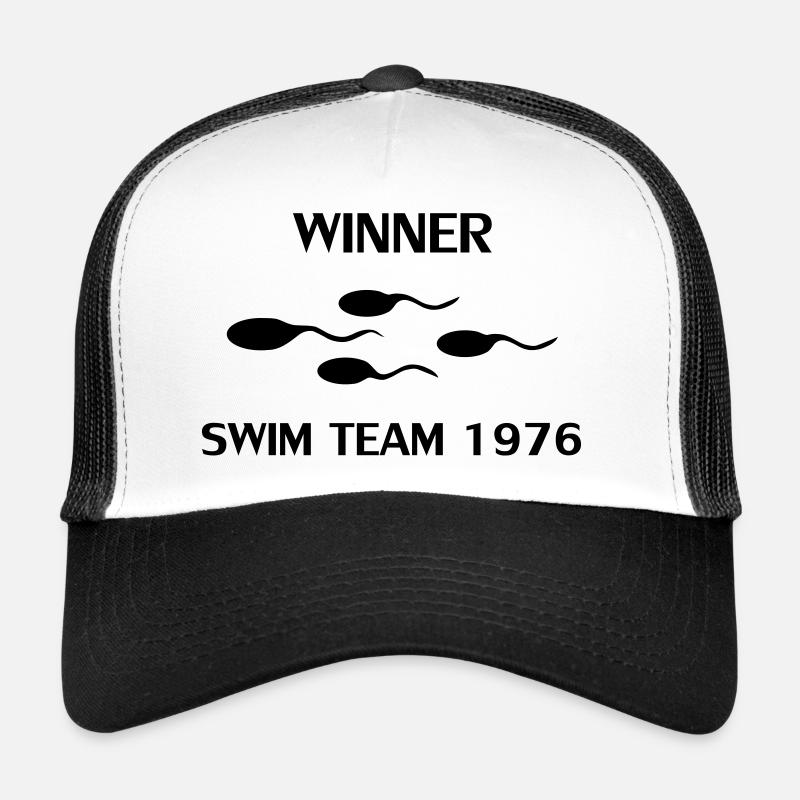 winner swim team 1976 Trucker Cap