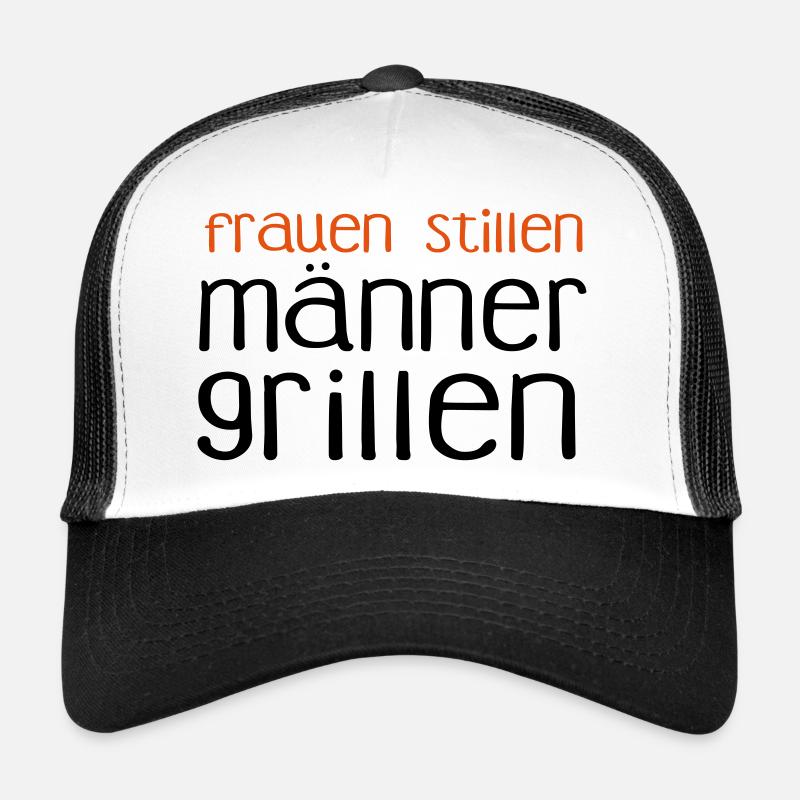 Männer grillen Trucker Cap