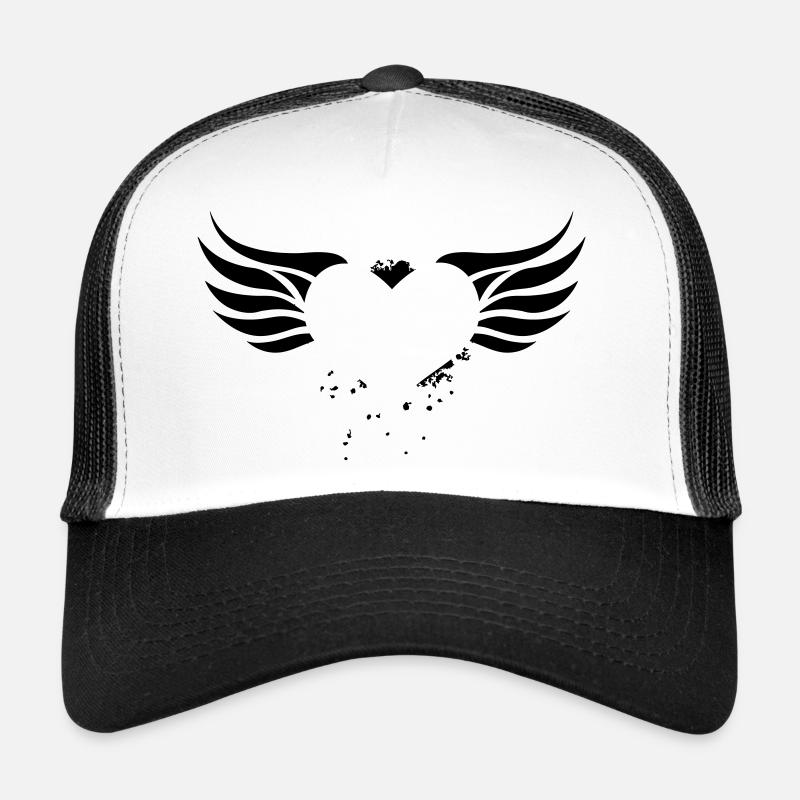 Herz mit Flügeln  Trucker Cap