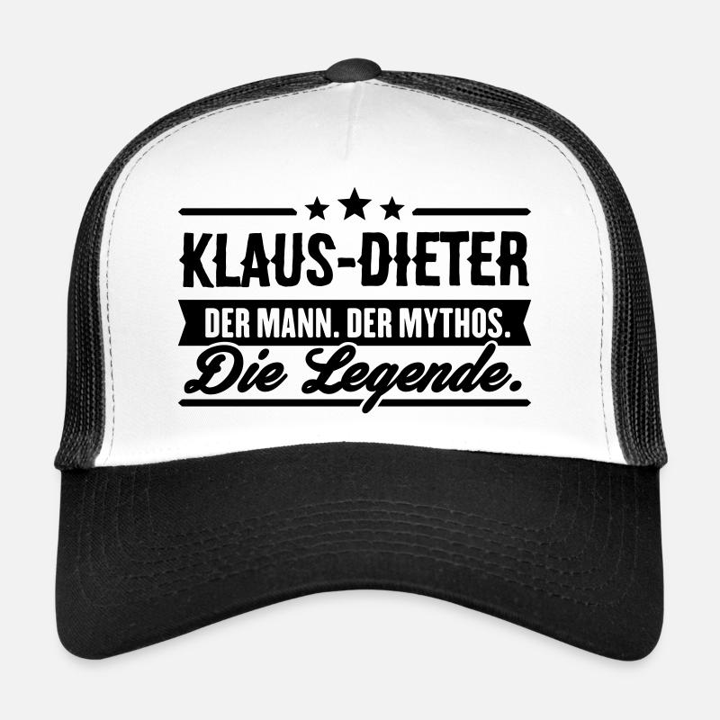 Man Myth Légende Klaus-Dieter Casquette trucker 