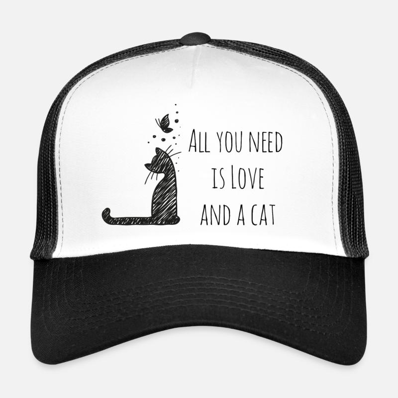 Cat Love Trucker Cap