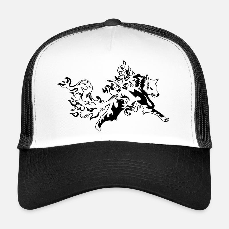 Feuer Wolf Trucker Cap