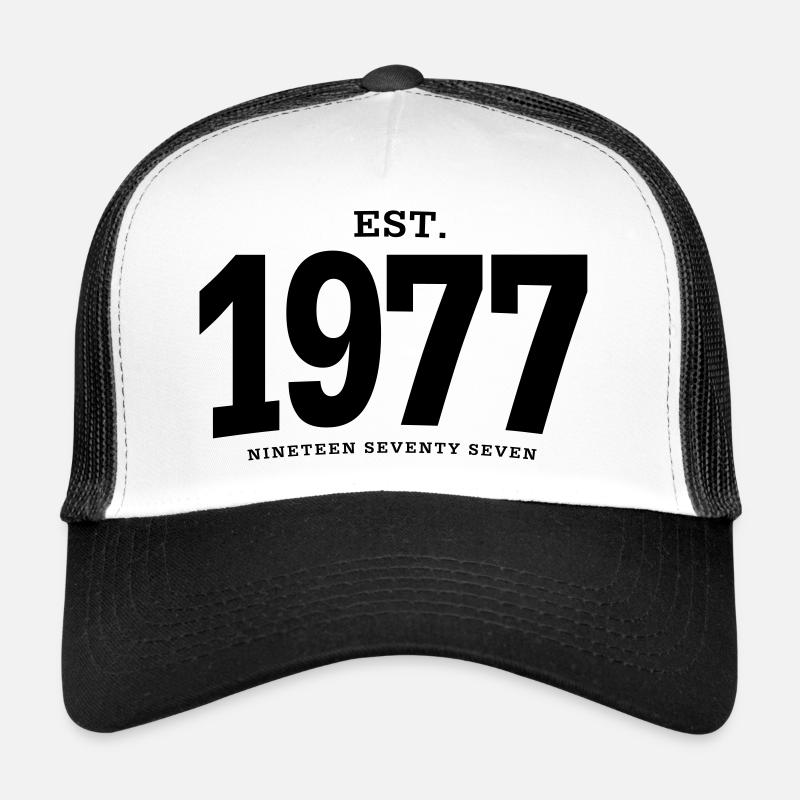 EST. 1977 Nineteen Seventy Seven Trucker Cap