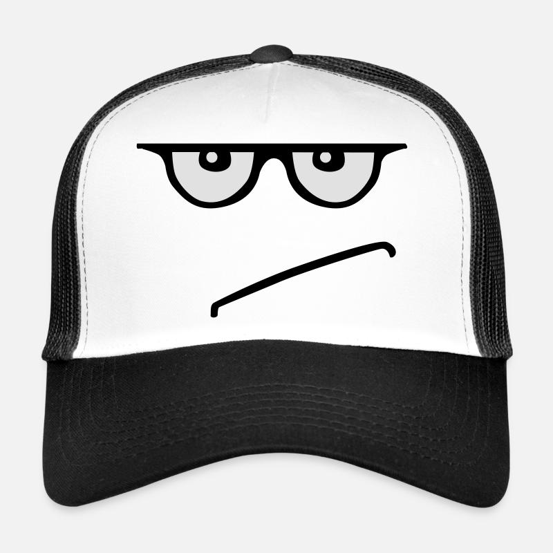 grumpy - Trucker Cap - Weiß/Schwarz