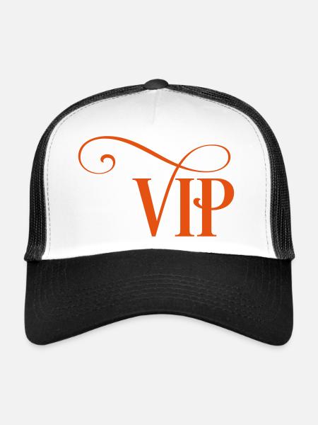 VIP - Trucker Cap - Weiß/Schwarz