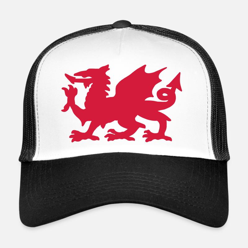 Welsh Dragon Trucker Cap