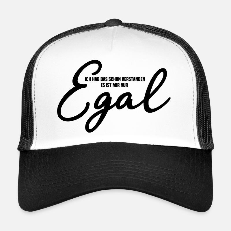 Egal - Trucker Cap - Weiß/Schwarz