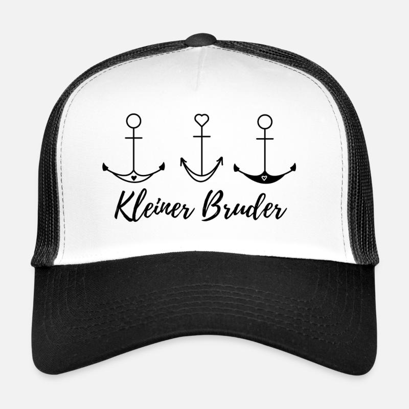 Anker kleiner Bruder Spruch Trucker Cap