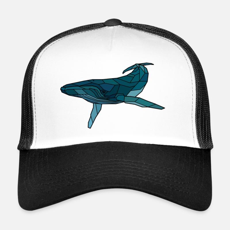 Humpback whale blanko Trucker Cap