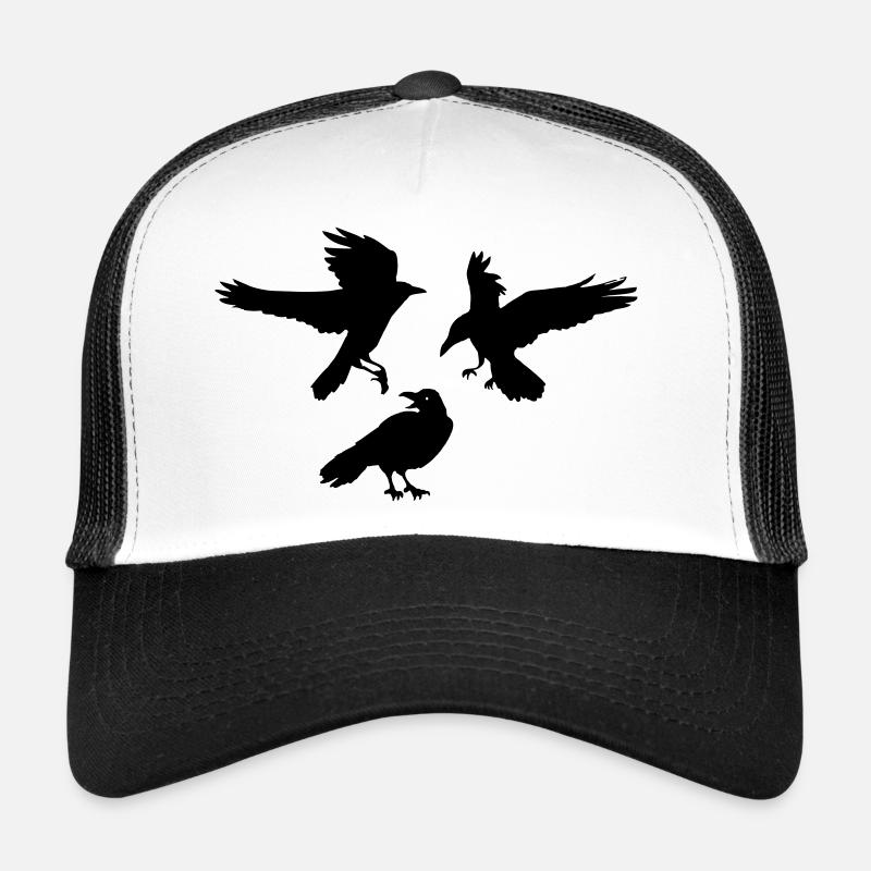 Trois corbeaux Casquette trucker 