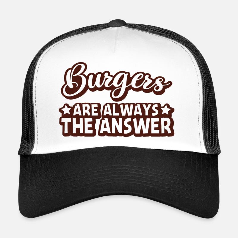 Burger Liebe Grafik Trucker Cap