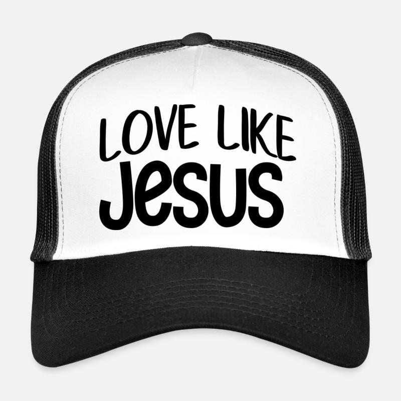 Aimer comme Jésus Casquette trucker 