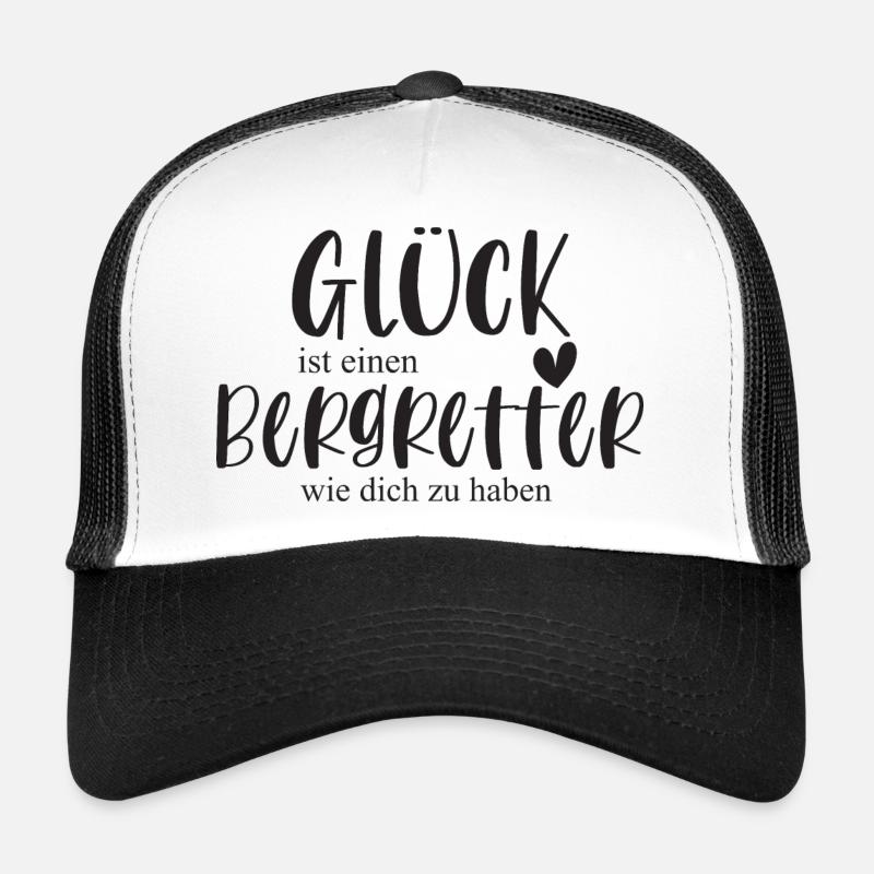 Bergretter Berg Klettern Berg Geschenk Trucker Cap