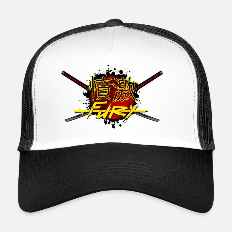 FURY Kreuzte Schwerter. Trucker Cap