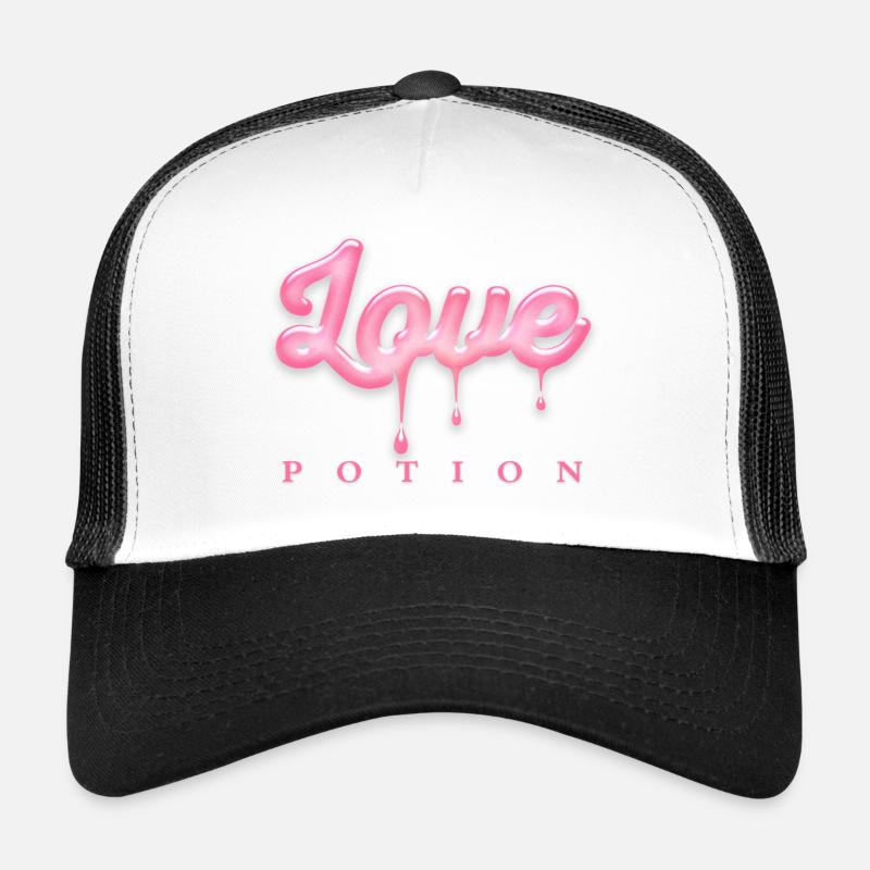 Love Potion - Trucker Cap - white/black