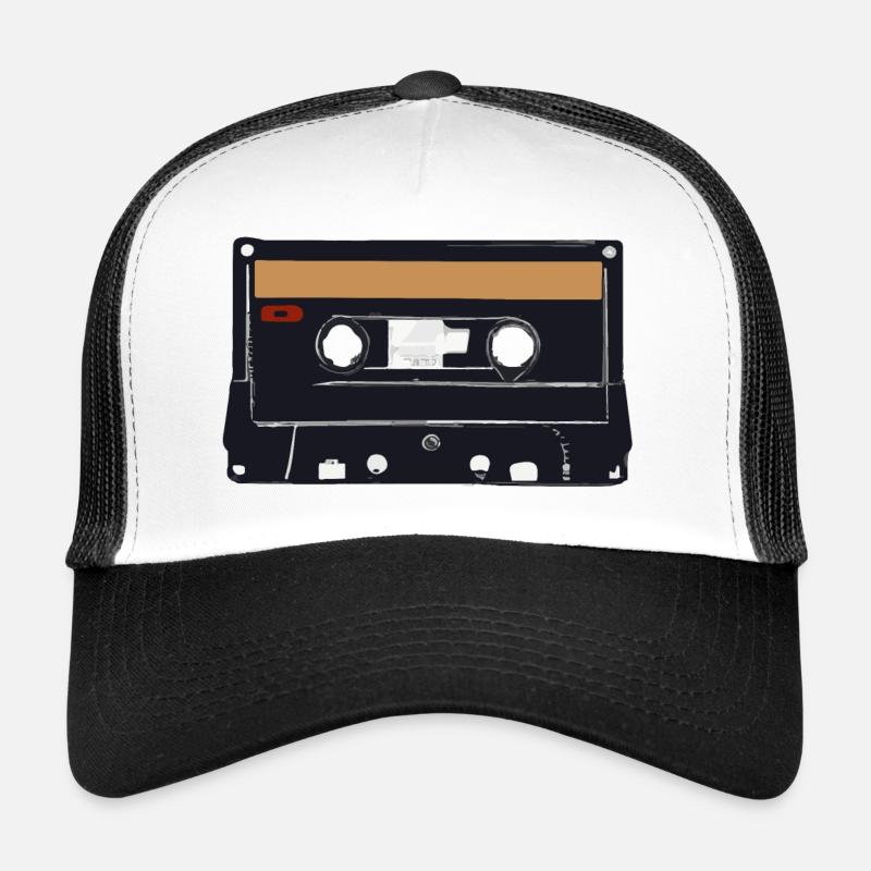 Cassette Retro Idée cadeau Casquette trucker 