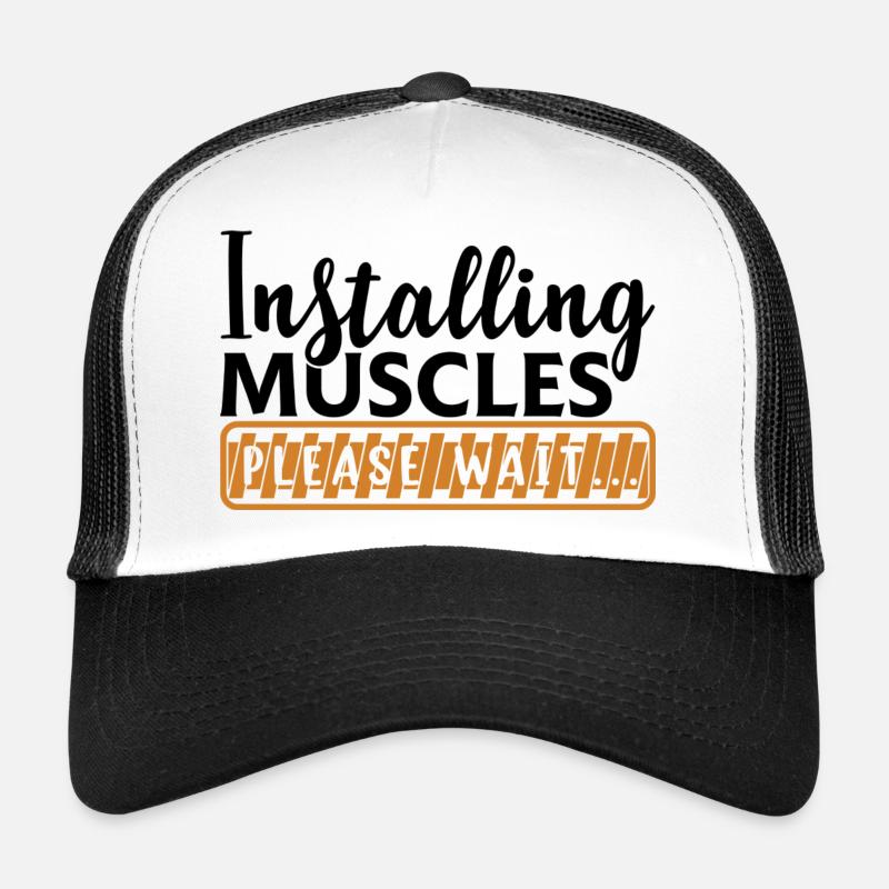 Installing muscle Trucker Cap
