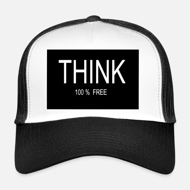PENSEZ 100% GRATUIT Casquette trucker 