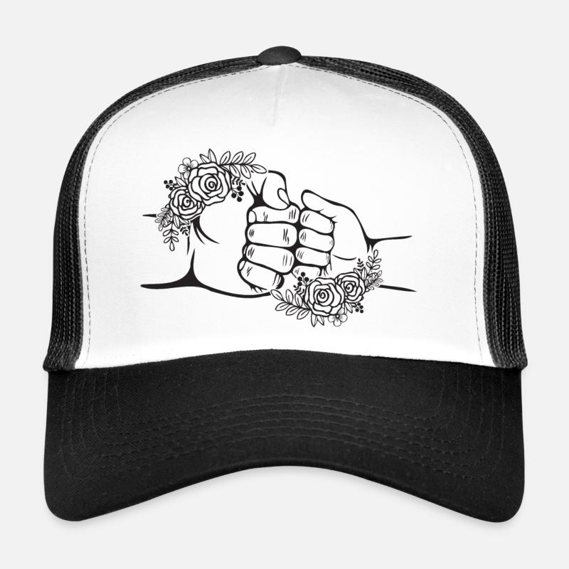 Geschenke Papa Tochter, passendes Set Vater Tochte Trucker Cap