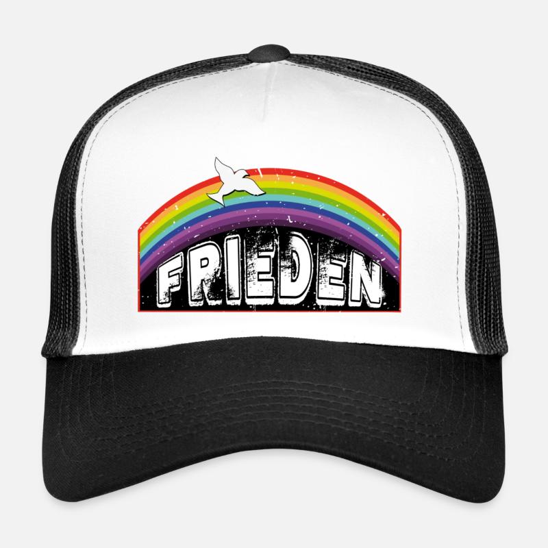 ARC-en-ciel Arc-en-ciel PAIX Casquette trucker 
