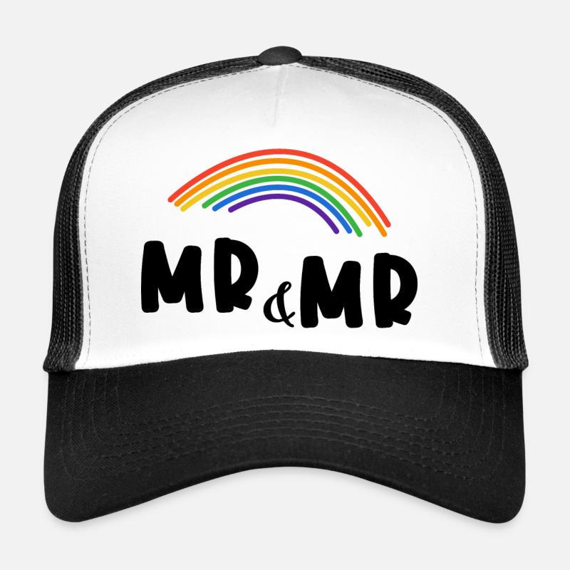 Herr und Herr Homo-Ehe. Geschenk Trucker Cap
