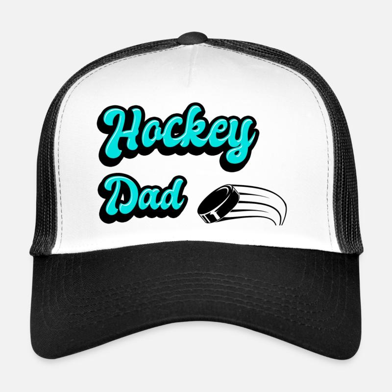 Hockey Dad Design Trucker Cap