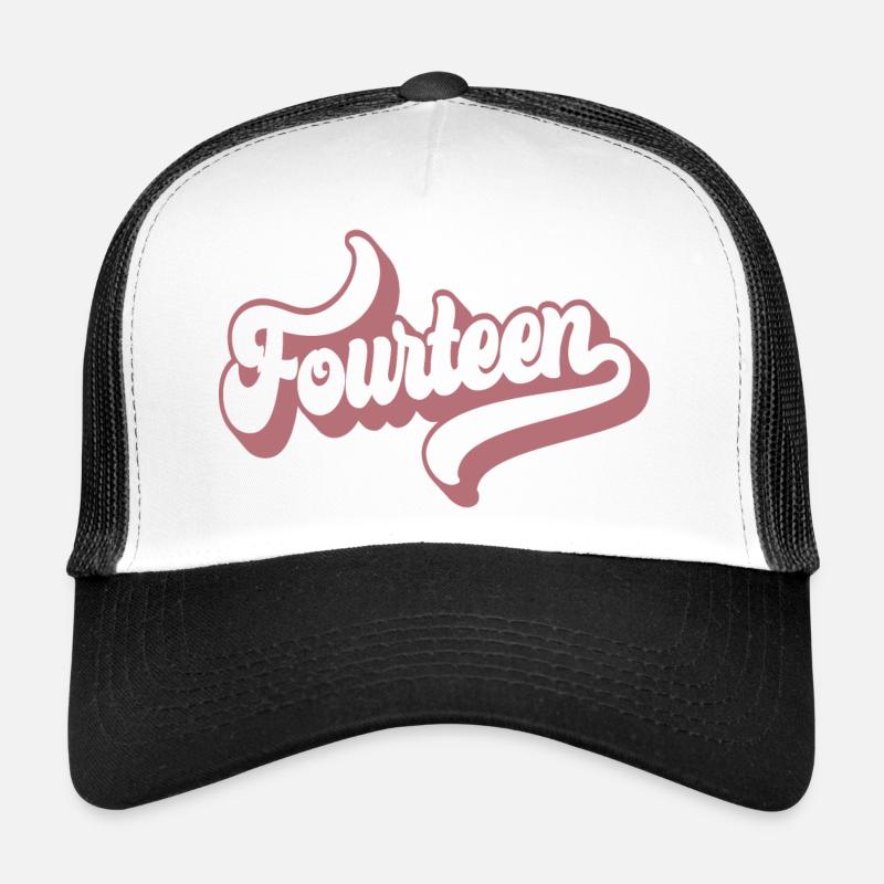 Quatorze 14e anniversaire pour les filles de 14 ans Casquette trucker 
