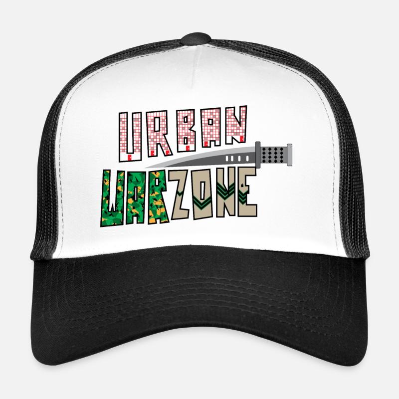 URBAN WARZONE DESIGN Trucker Cap