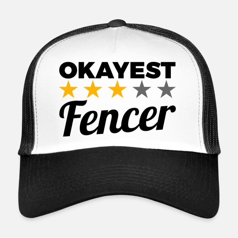 Escrimeur le plus correct Casquette trucker 