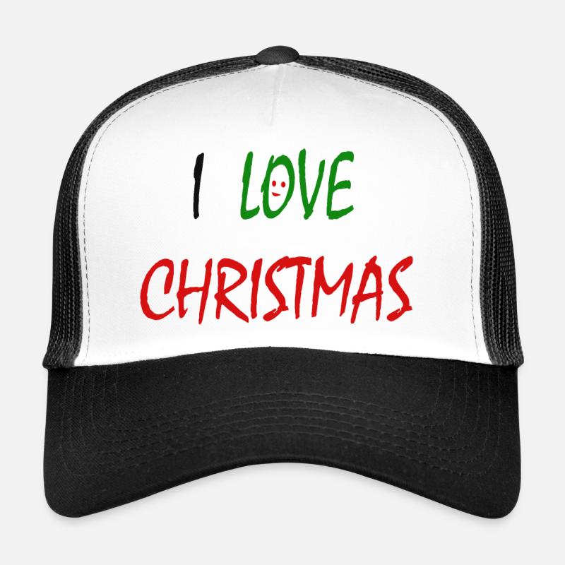 J’aime Noël Casquette trucker 
