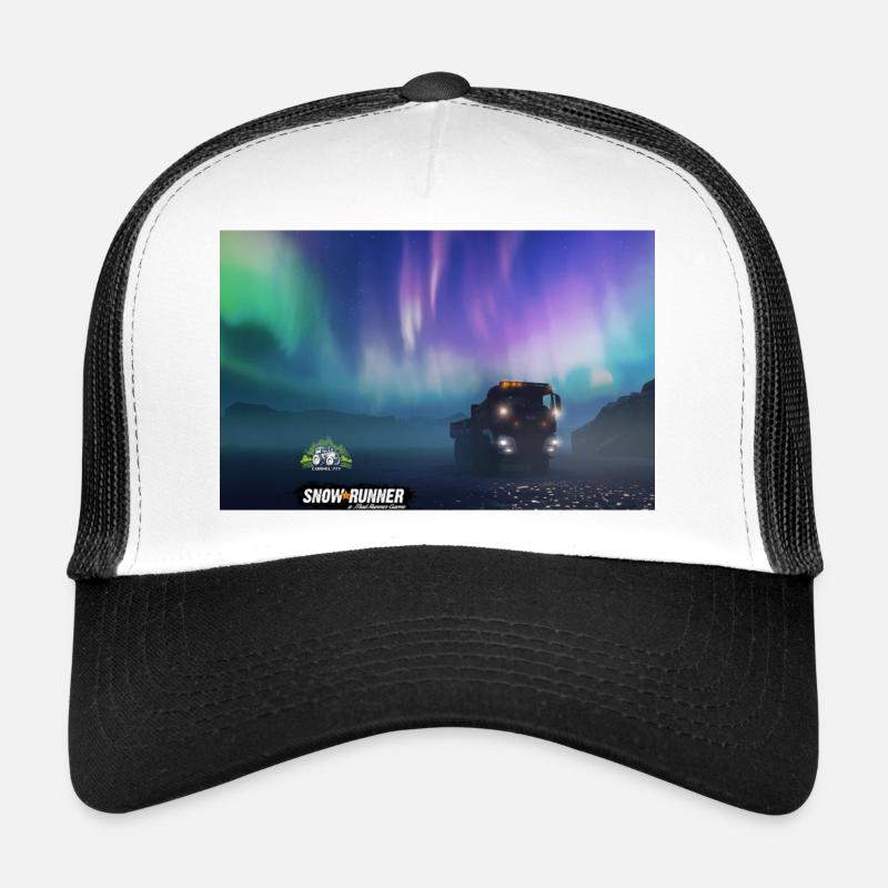 SnowRunner: Adventures on ice under the aurora Trucker Cap