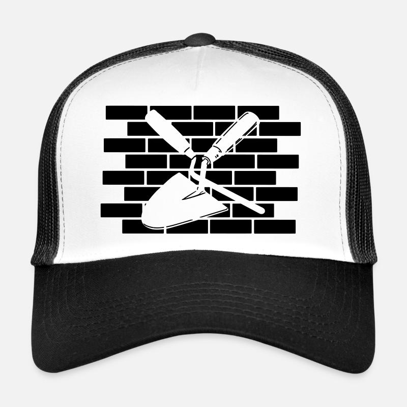 Joint nail and trowel cut out Trucker Cap