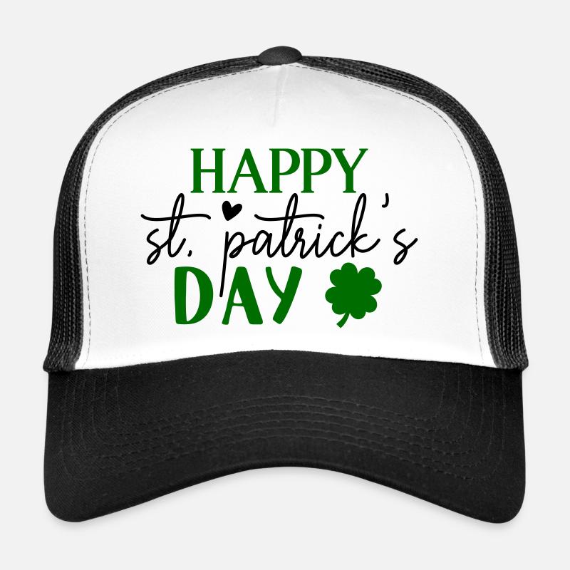 Joyeuse fête de la Saint-Patrick Casquette trucker 