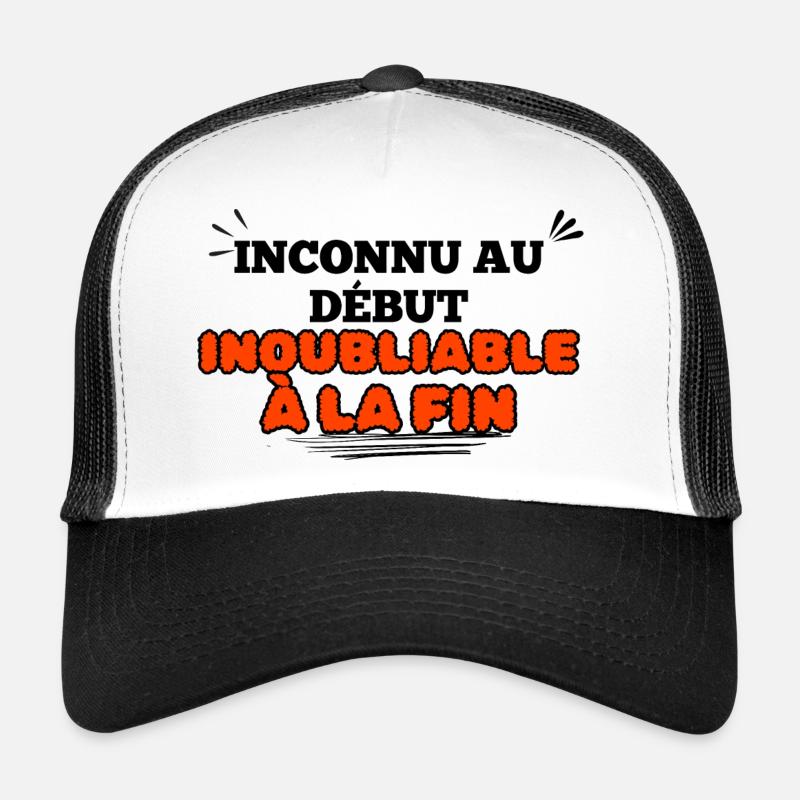 Design réconfortant avec message positif Casquette trucker 