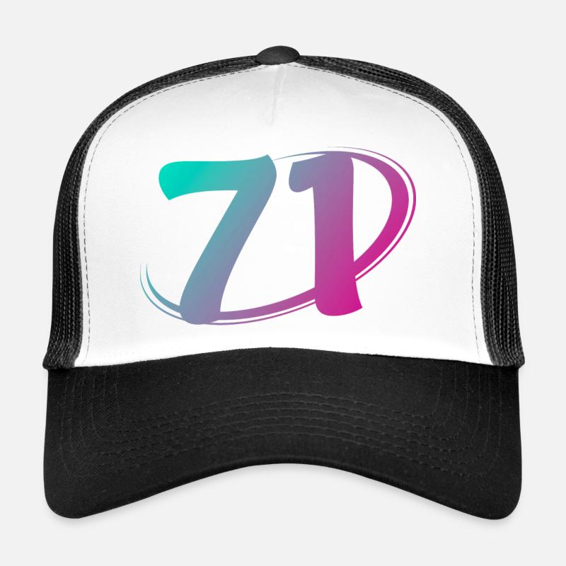 Number 71 multicolor Trucker Cap