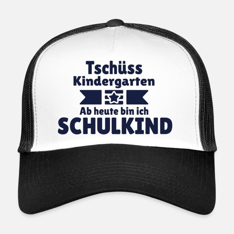 Tschüss Kindergarten Schulkind Trucker Cap