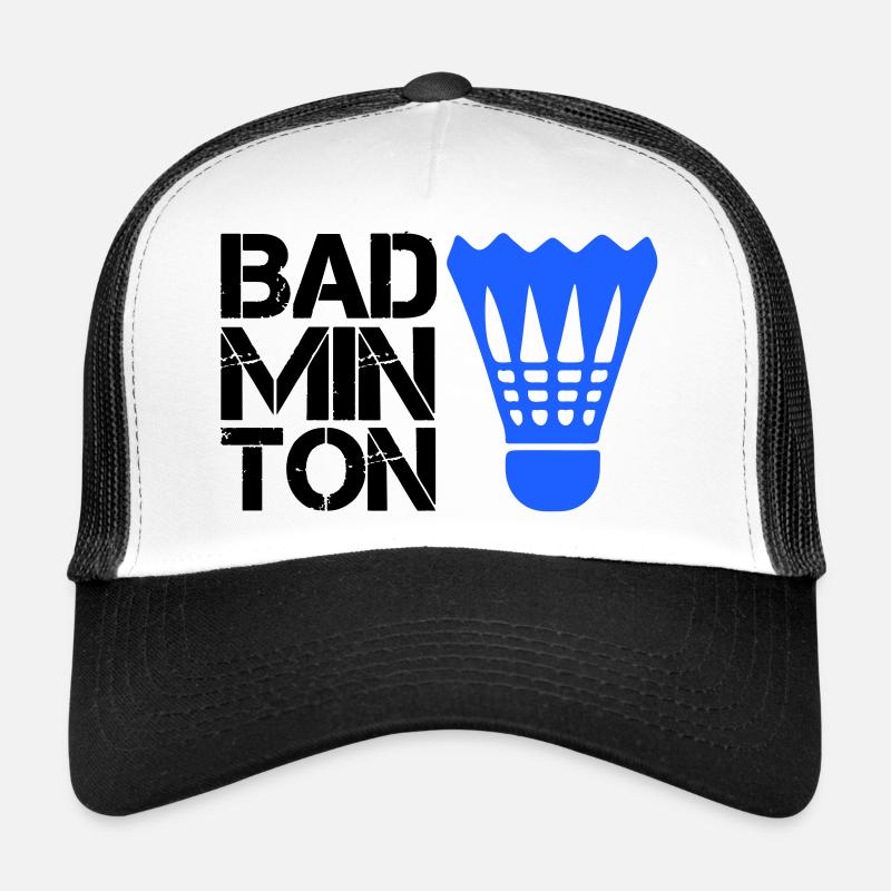 Badminton badminton - Casquette trucker  - blanc/noir