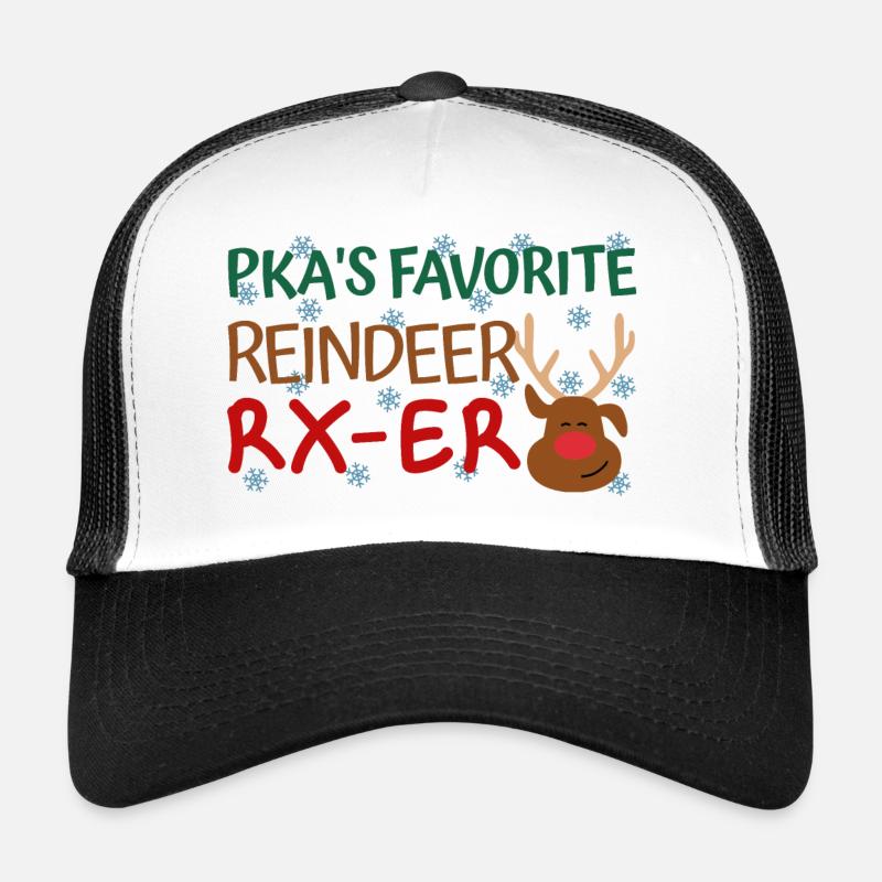 Renne préféré de Noël PKA Casquette trucker 