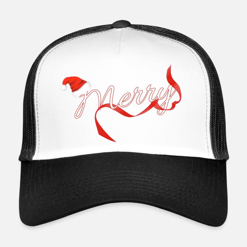 Merry - Trucker Cap - Weiß/Schwarz